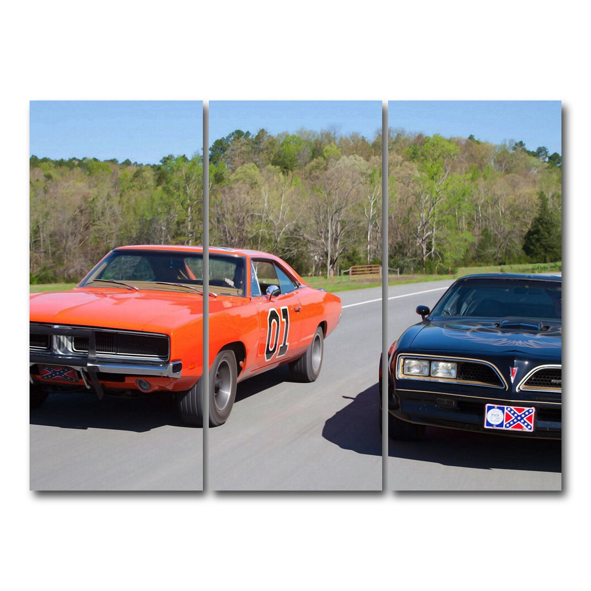 AUTO-MOCKUP WHITE | Dukes - Smokey | 3 Piece | Gallery Wrap Canvas | group=8x18