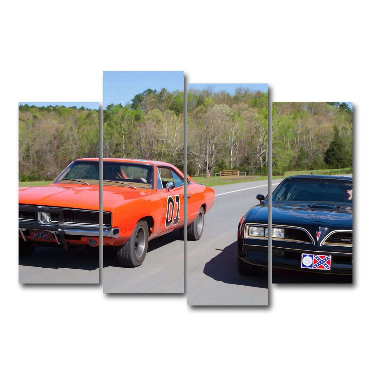 AUTO-MOCKUP WHITE | Dukes - Smokey | 4 Piece | Gallery Wrap Canvas | group=4_normal