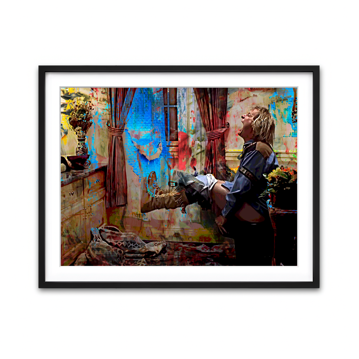 Framed Print 4x3 Black