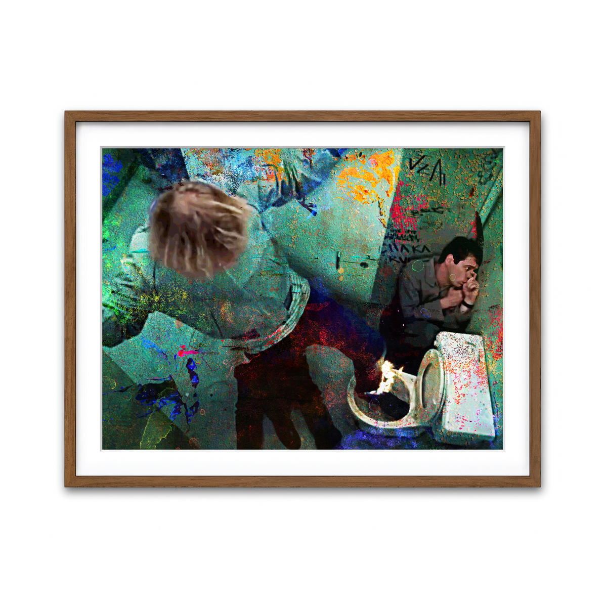 Framed Print 4x3 Walnut