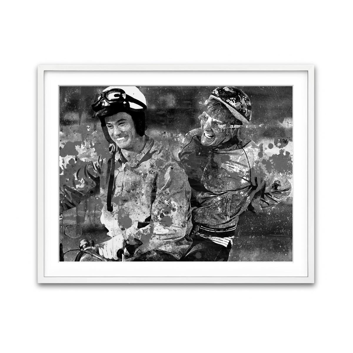 Framed Print 4x3 White