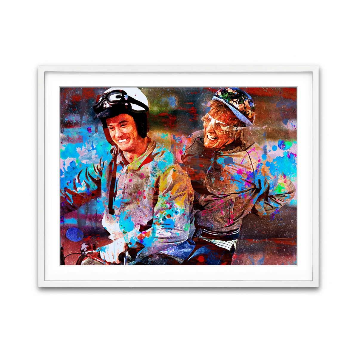 Framed Print 4x3 White