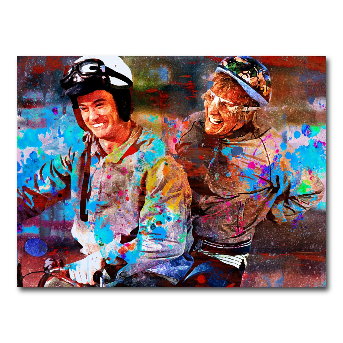 AUTO-MOCKUP WHITE | Dumb and Dumber | 1 Piece | Gallery Wrapped | group=4x3