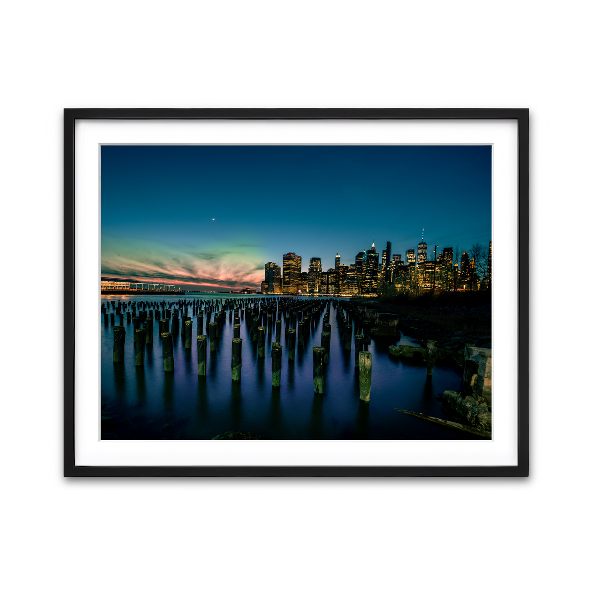 Framed Print 4x3 Black