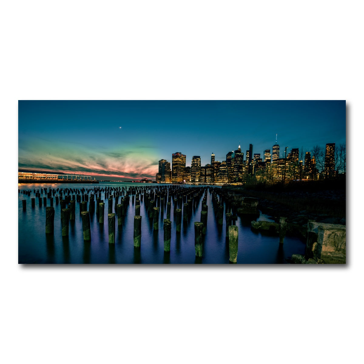 AUTO-MOCKUP WHITE | Dumbo Pier | 1 Piece | Gallery Wrap Canvas | group=2x1