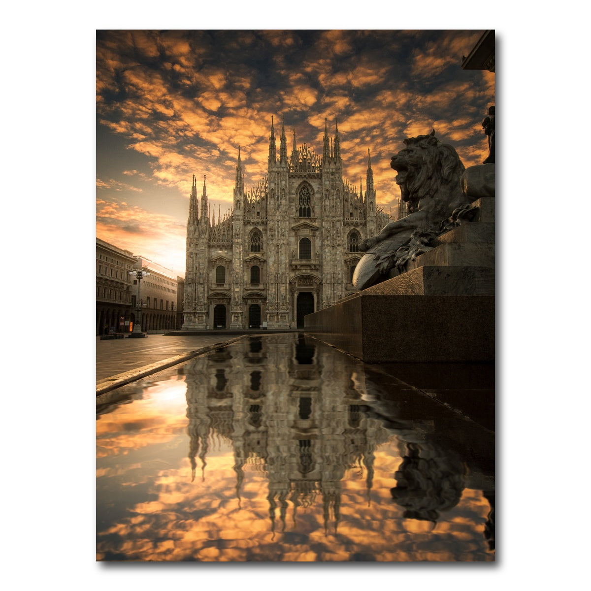 AUTO-MOCKUP WHITE | Duomo II | 1 Piece | Gallery Wrap Canvas | group=3x4