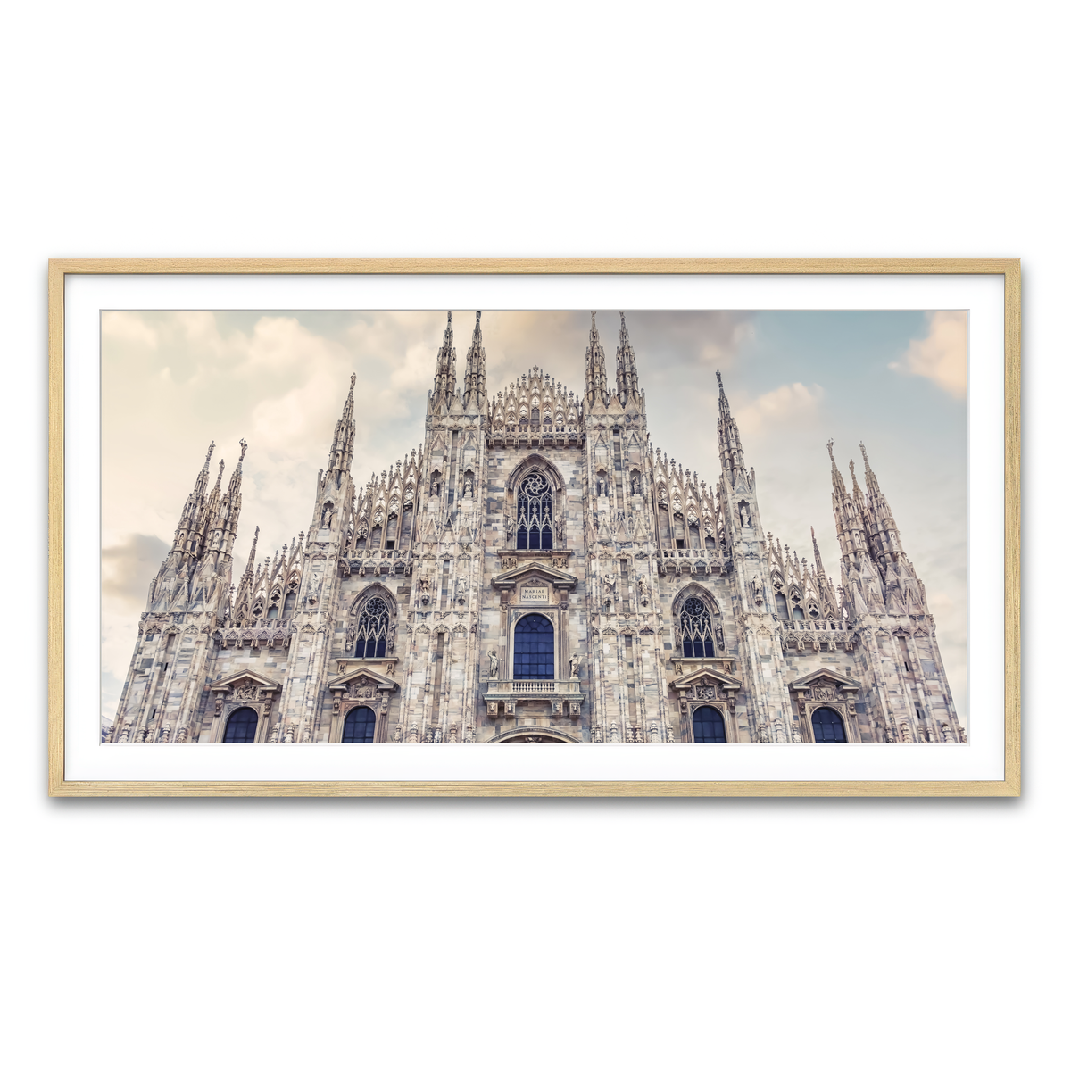 Framed Print 2x1 Natural