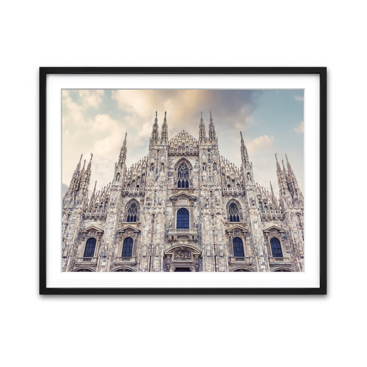 Framed Print 4x3 Black