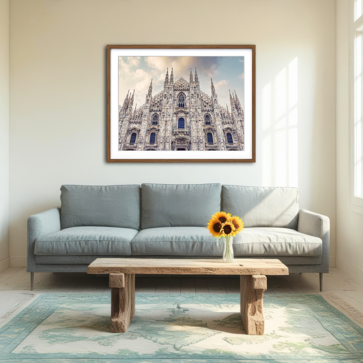 AUTO-MOCKUP ROOM | Duomo di Milano Wall Art
