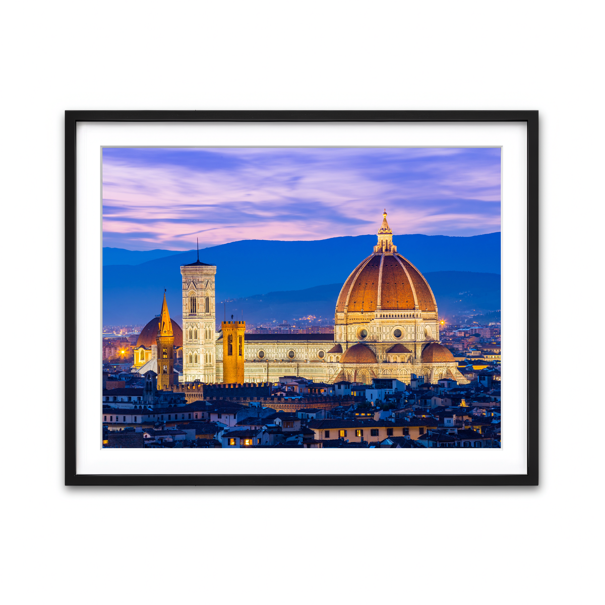 Framed Print 4x3 Black