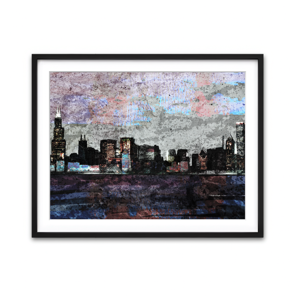 Framed Print 4x3 Black