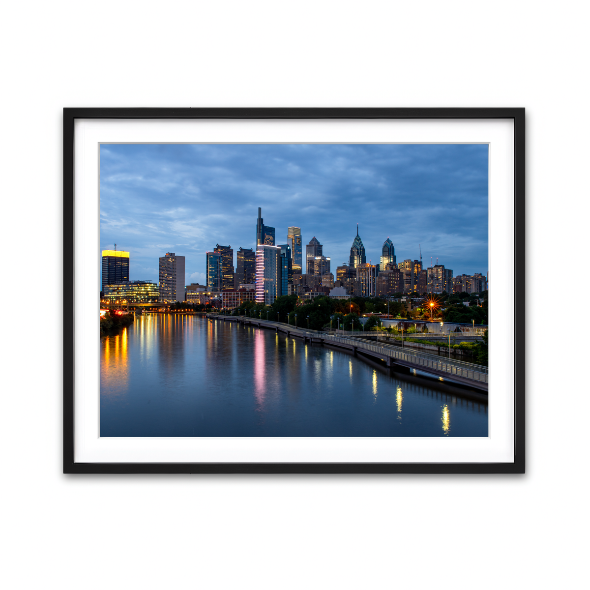 Framed Print 4x3 Black