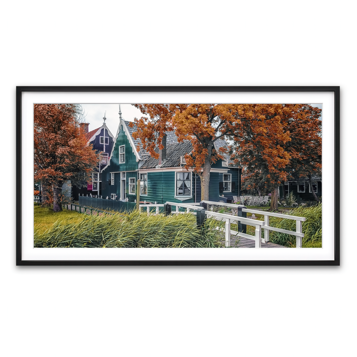 Framed Print 2x1 Black