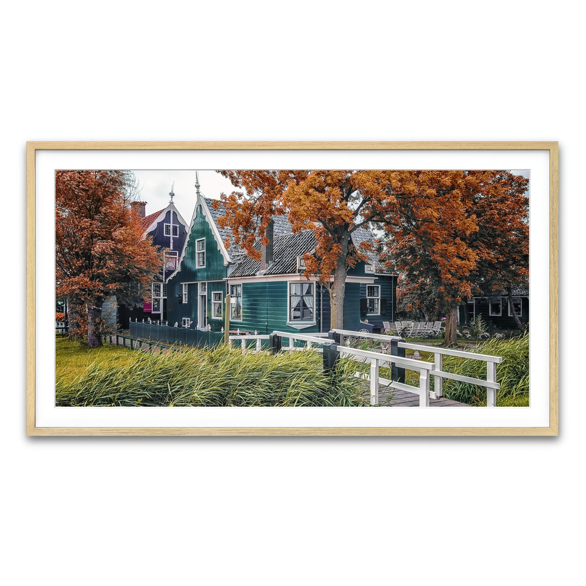 Framed Print 2x1 Natural