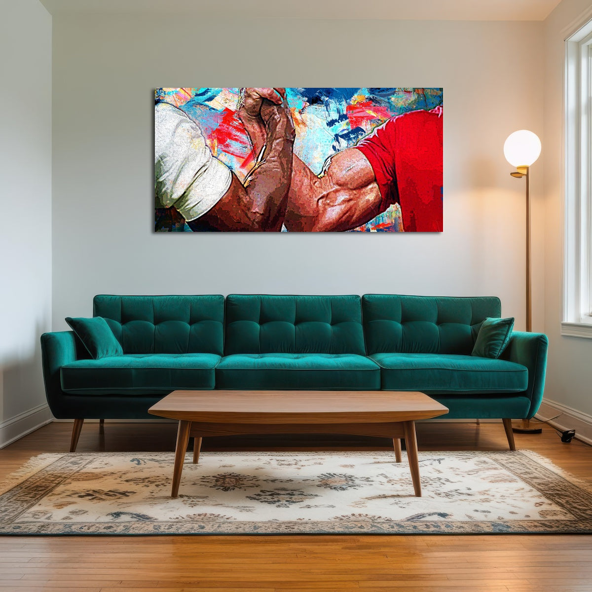 AUTO-MOCKUP ROOM | Dutch & Dillon Handshake