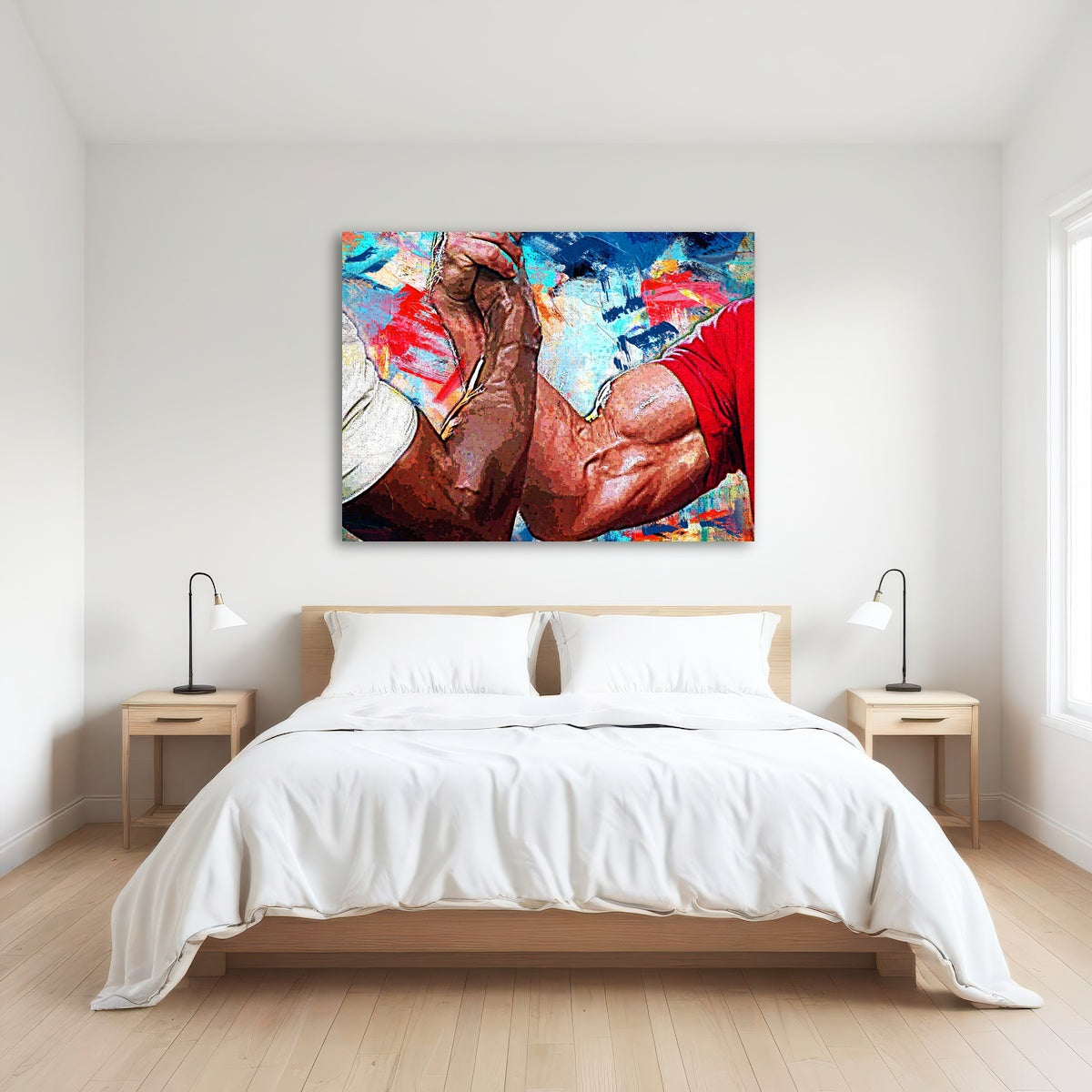 AUTO-MOCKUP ROOM | Dutch & Dillon Handshake