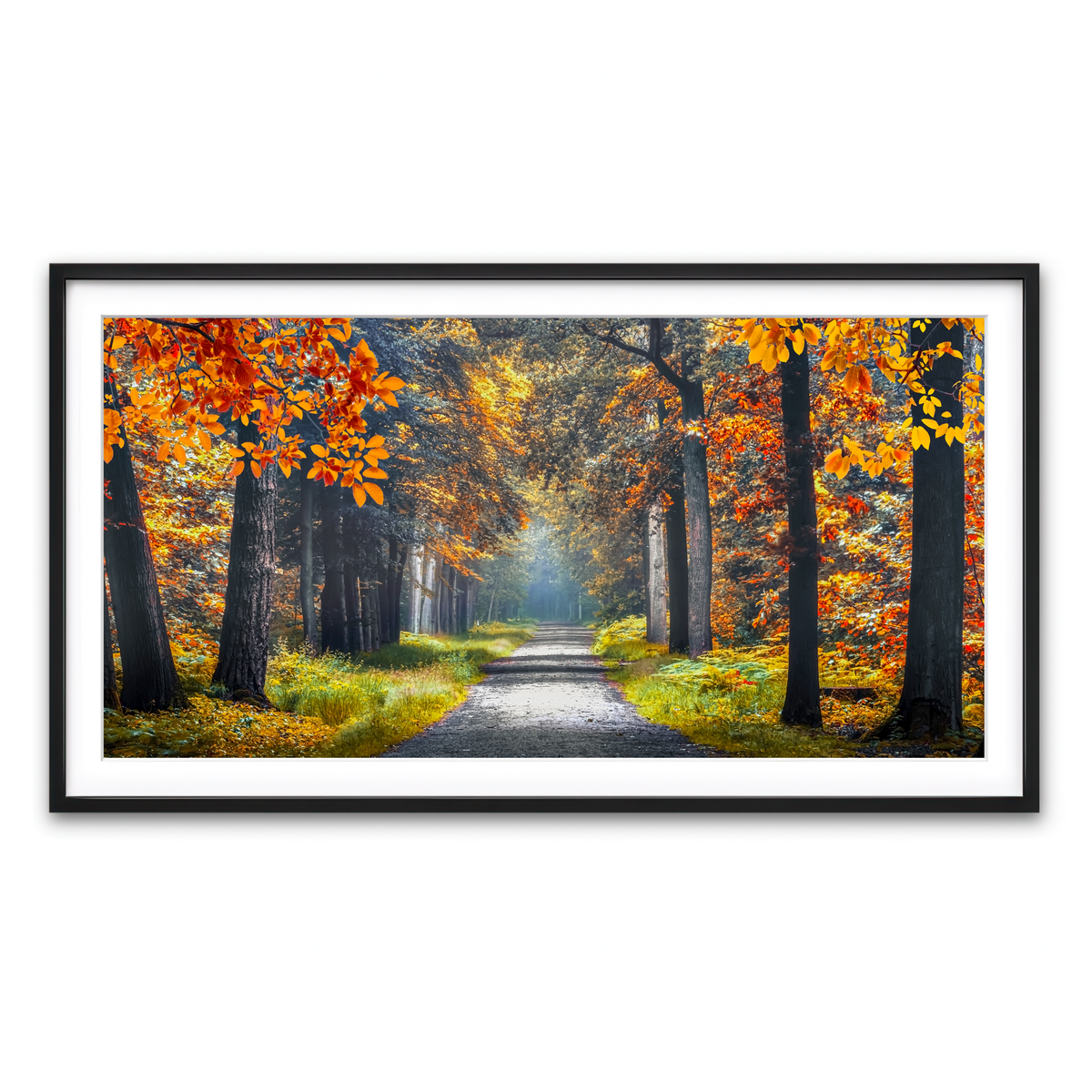 Framed Print 2x1 Black