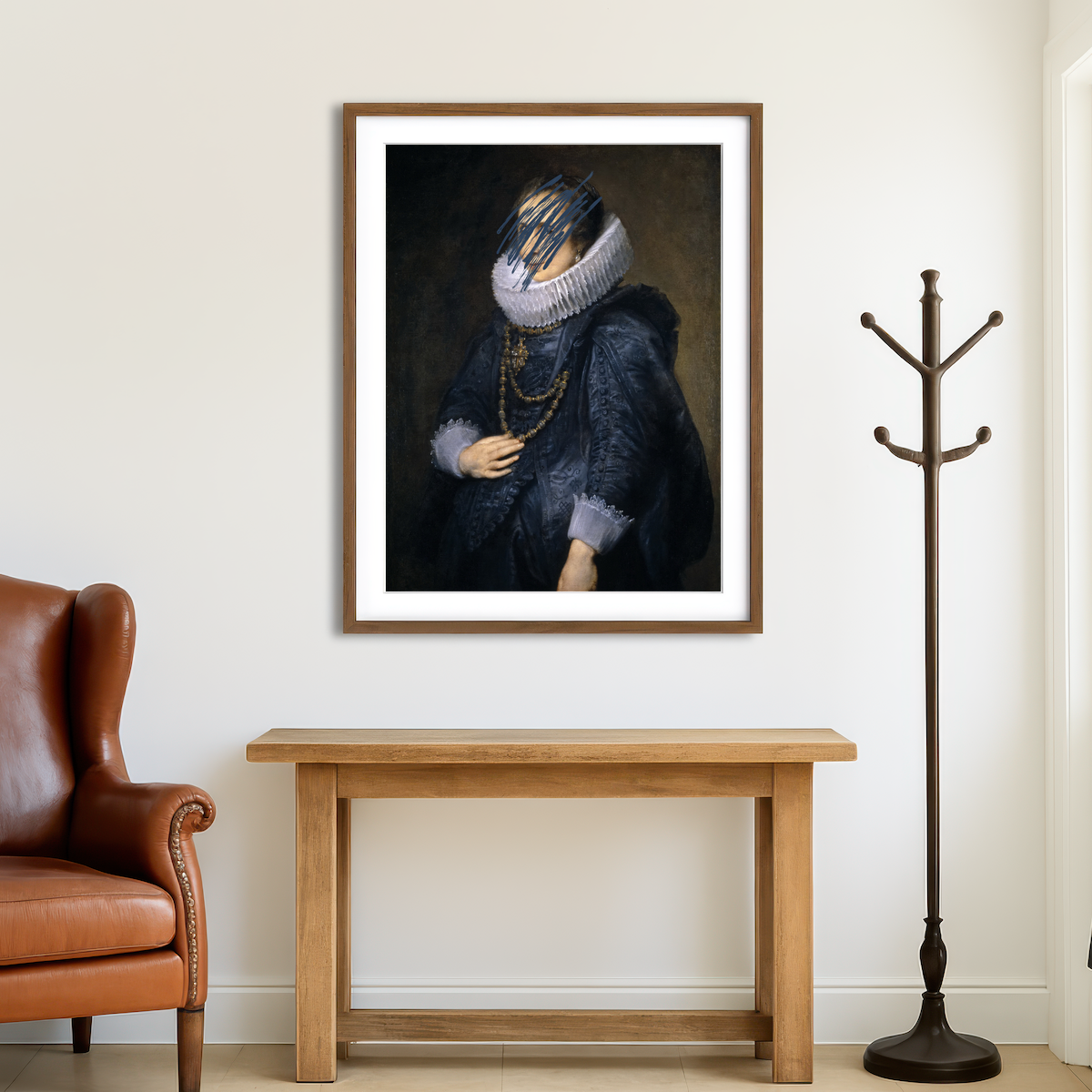 AUTO-MOCKUP ROOM | Dutchess with a Migraine Wall Art