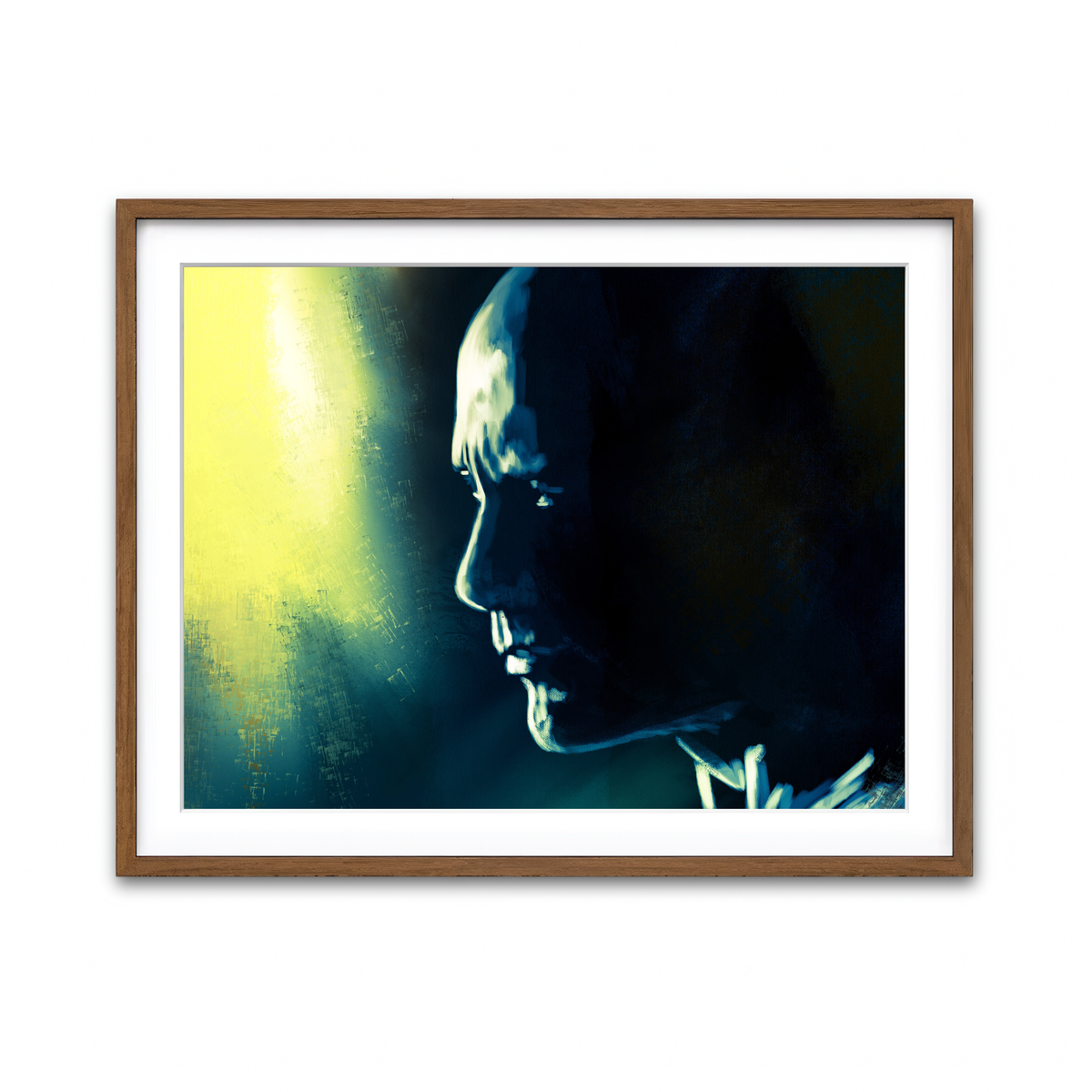 Framed Print 4x3 Walnut