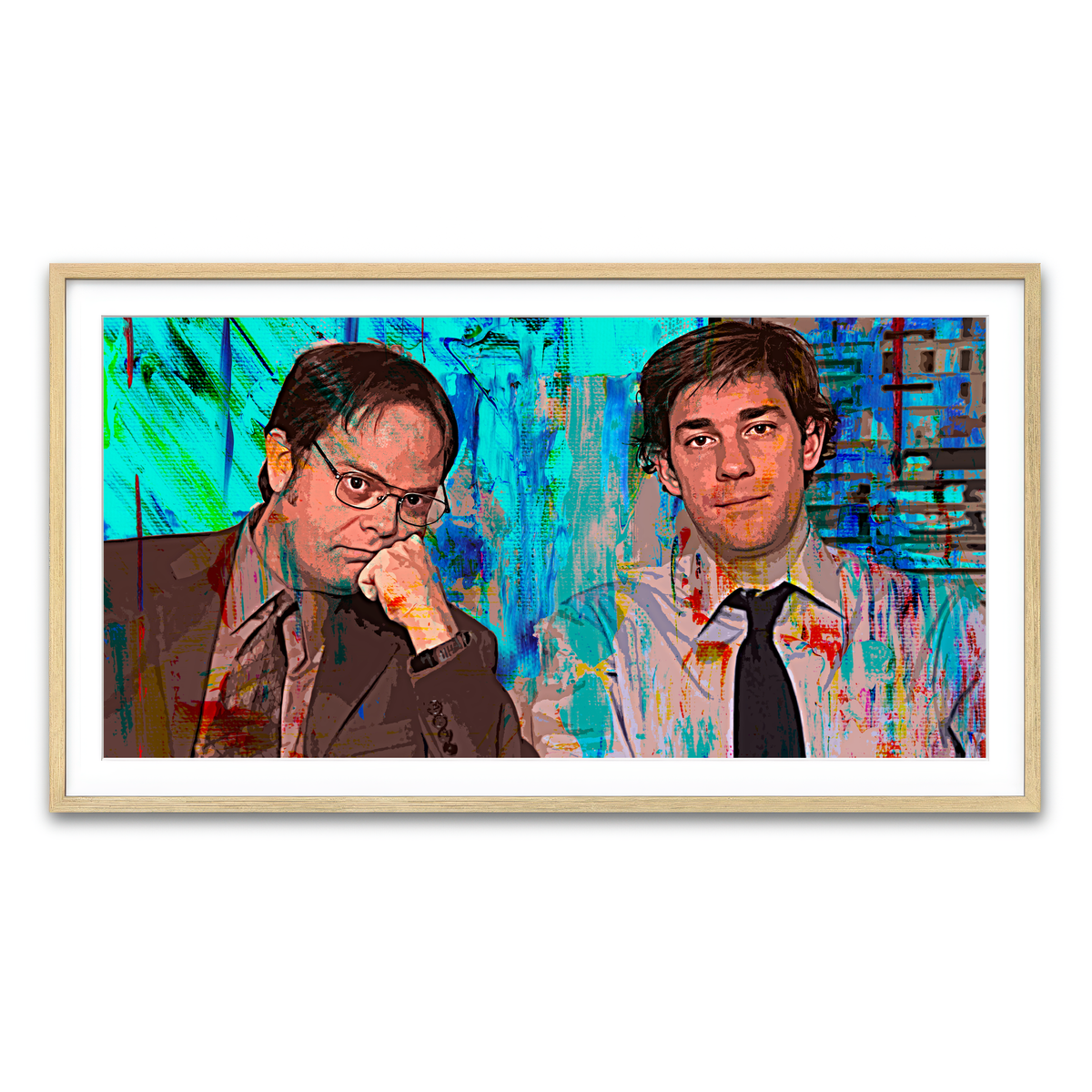 Framed Print 2x1 Natural