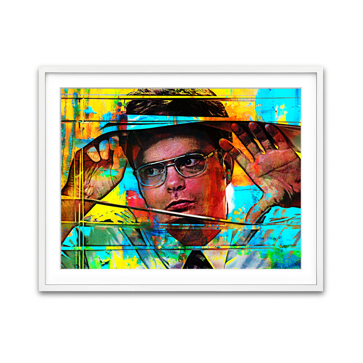 Framed Print 4x3 White