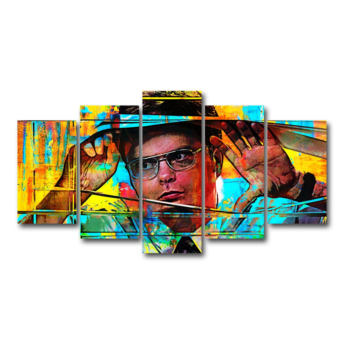 AUTO-MOCKUP WHITE | Dwight Schrute | 5 Piece | Gallery Wrap Canvas | group=5_normal