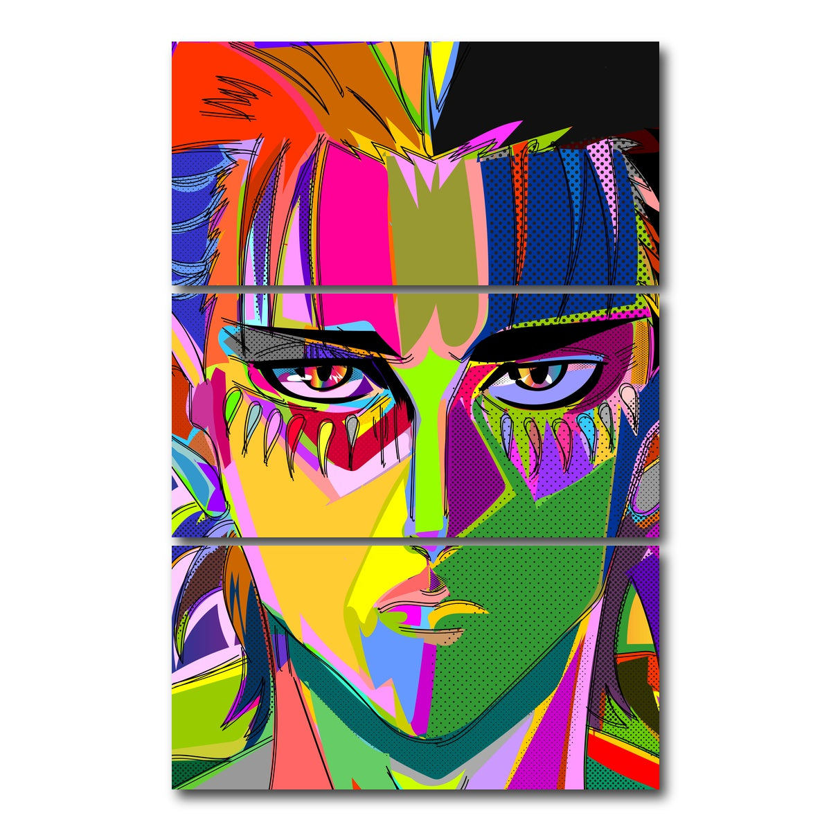 AUTO-MOCKUP WHITE | EREN | 3 Piece | Gallery Wrap Canvas | group=12x24_stacked