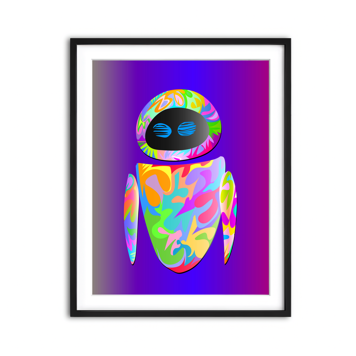 Framed Print 3x4 Black