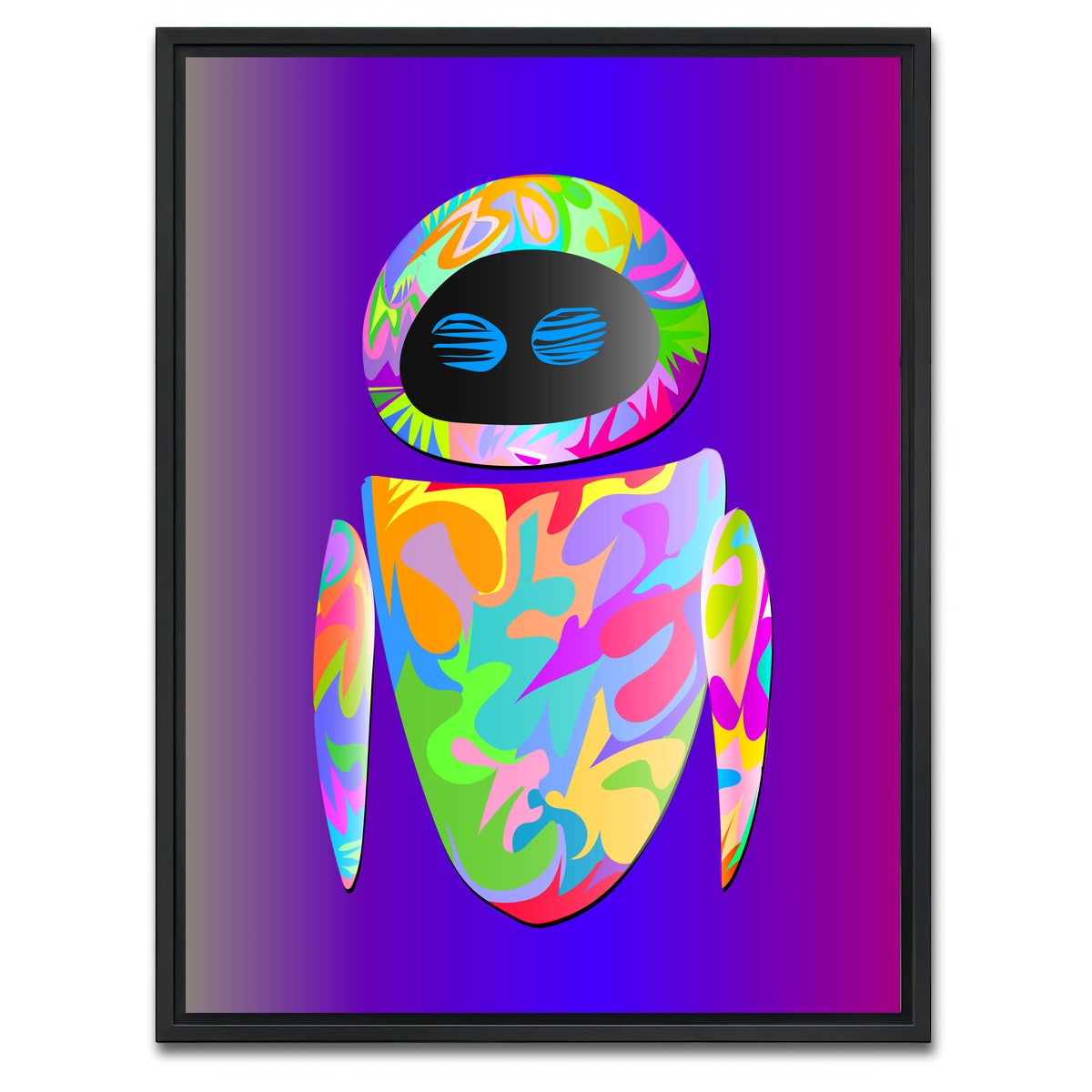 AUTO-MOCKUP WHITE | EVE | 1 Piece | Black Framed Canvas | group=3x4