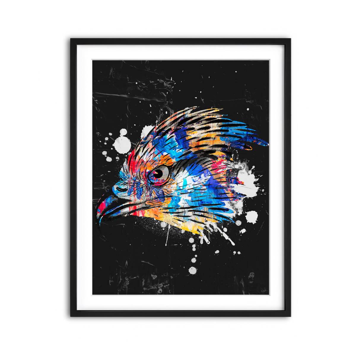 Framed Print 3x4 Black