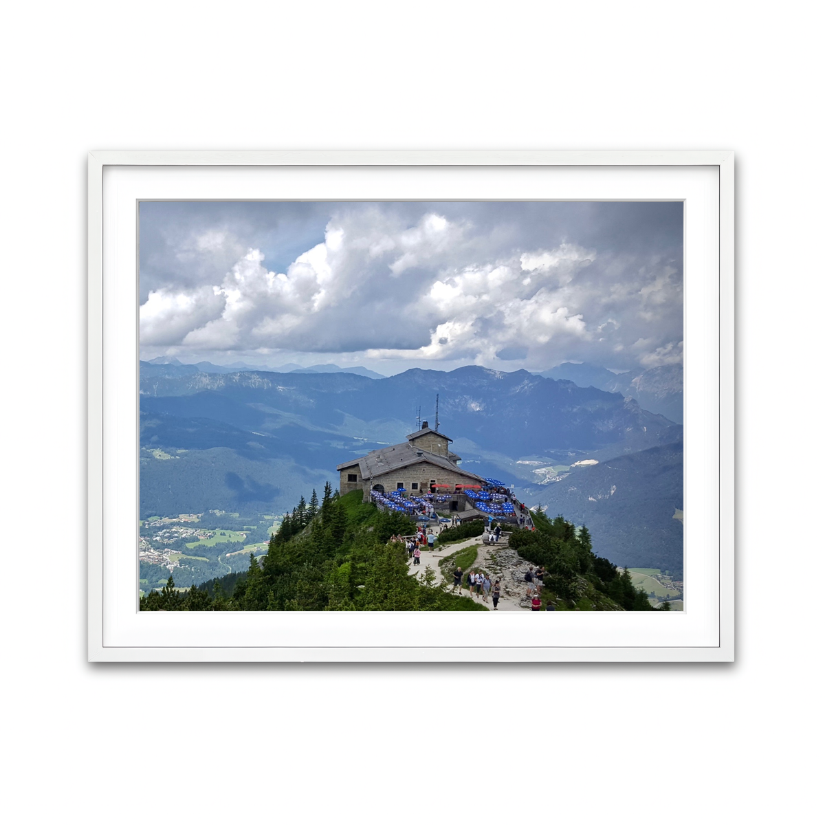 Framed Print 4x3 White