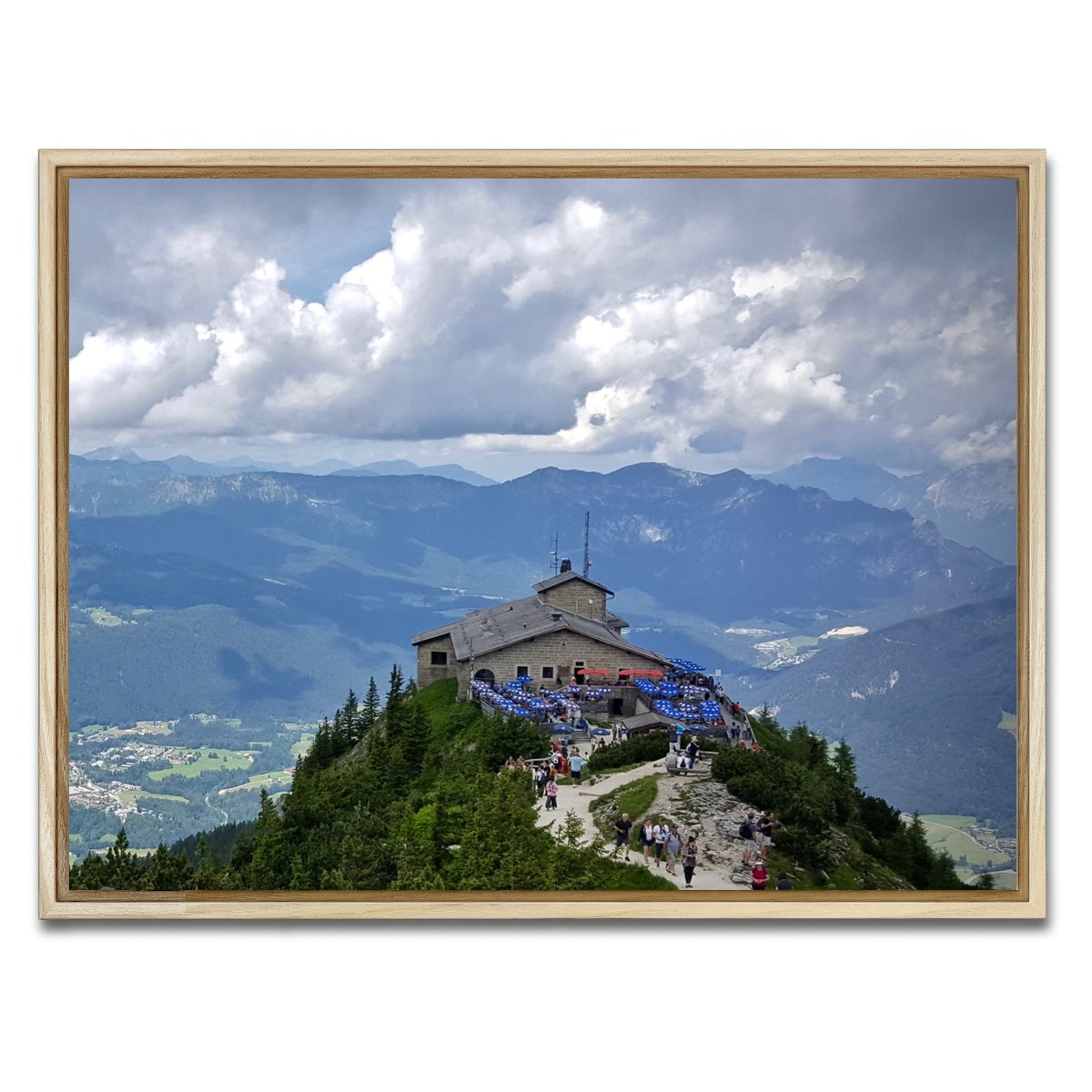 AUTO-MOCKUP WHITE | Eagle's Nest | 1 Piece | Natural Framed Canvas | group=4x3