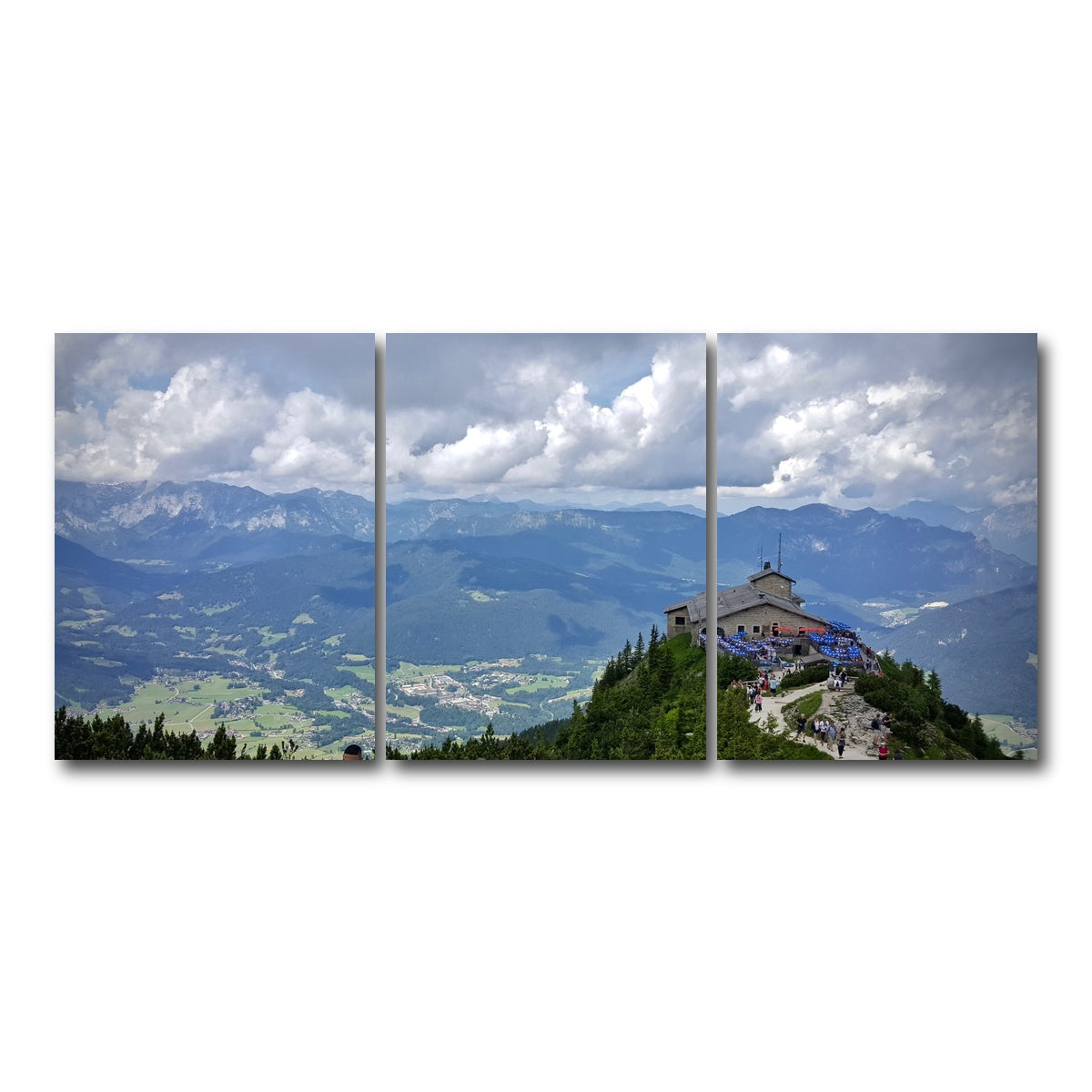 AUTO-MOCKUP WHITE | Eagle's Nest | 3 Piece | Gallery Wrap Canvas | group=18x24
