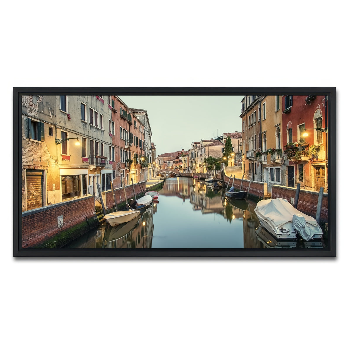 AUTO-MOCKUP WHITE | Early Morning | 1 Piece | Black Framed Canvas | group=2x1