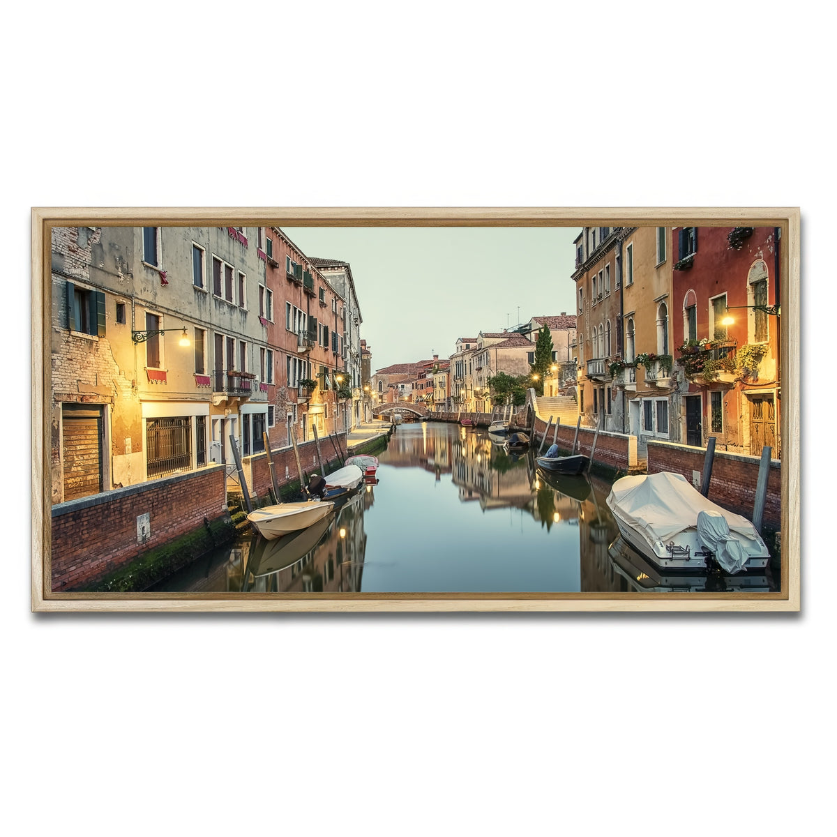 AUTO-MOCKUP WHITE | Early Morning | 1 Piece | Natural Framed Canvas | group=2x1