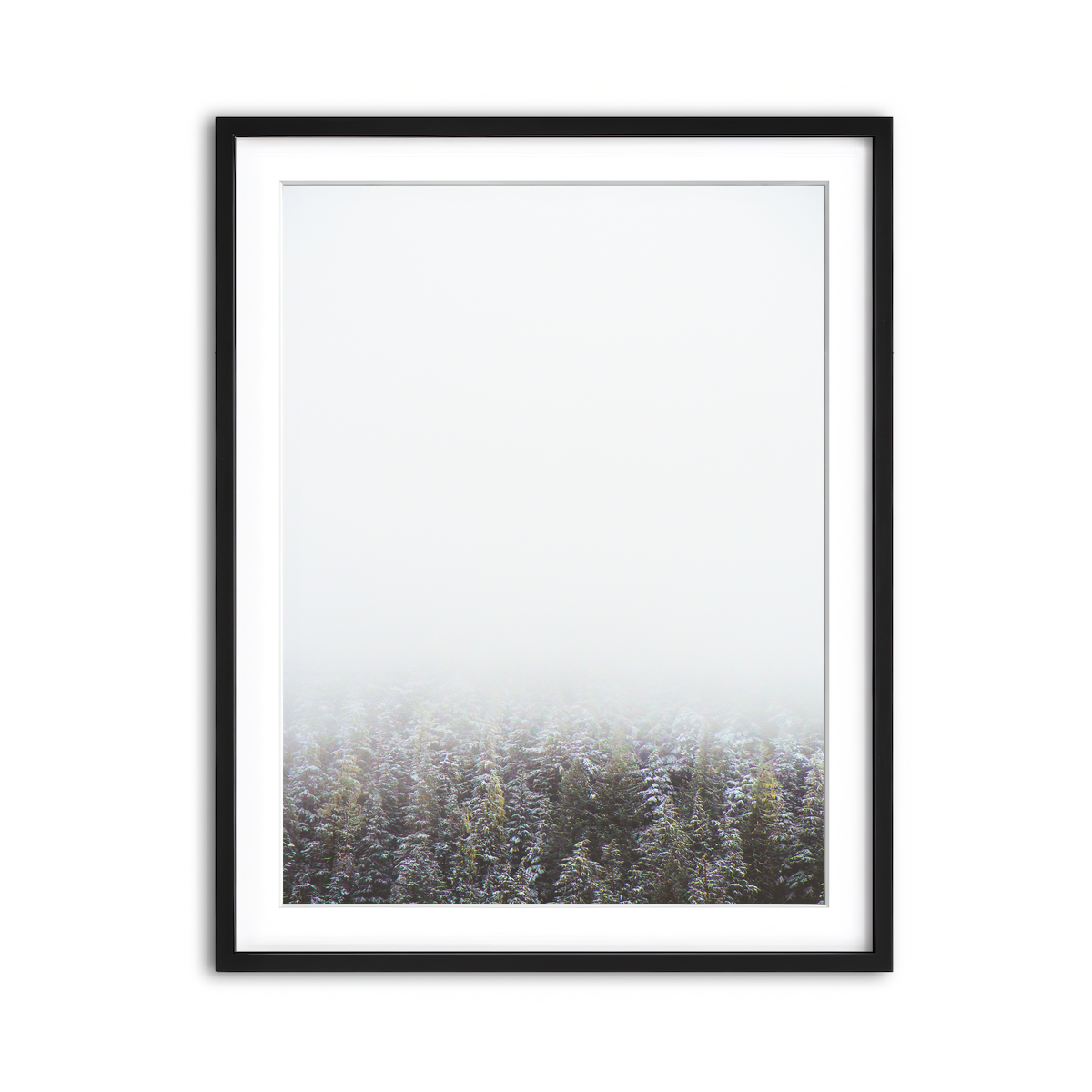 Framed Print 3x4 Black