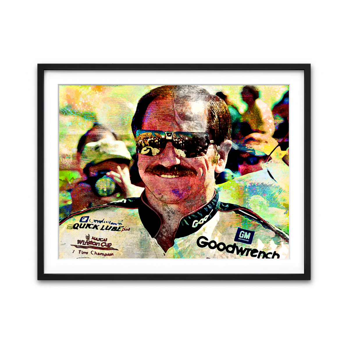 Framed Print 4x3 Black