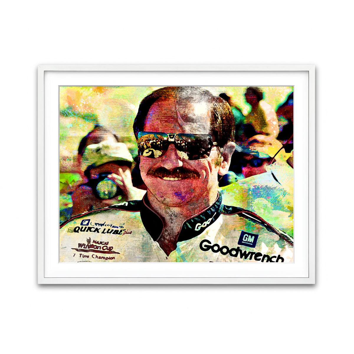 Framed Print 4x3 White