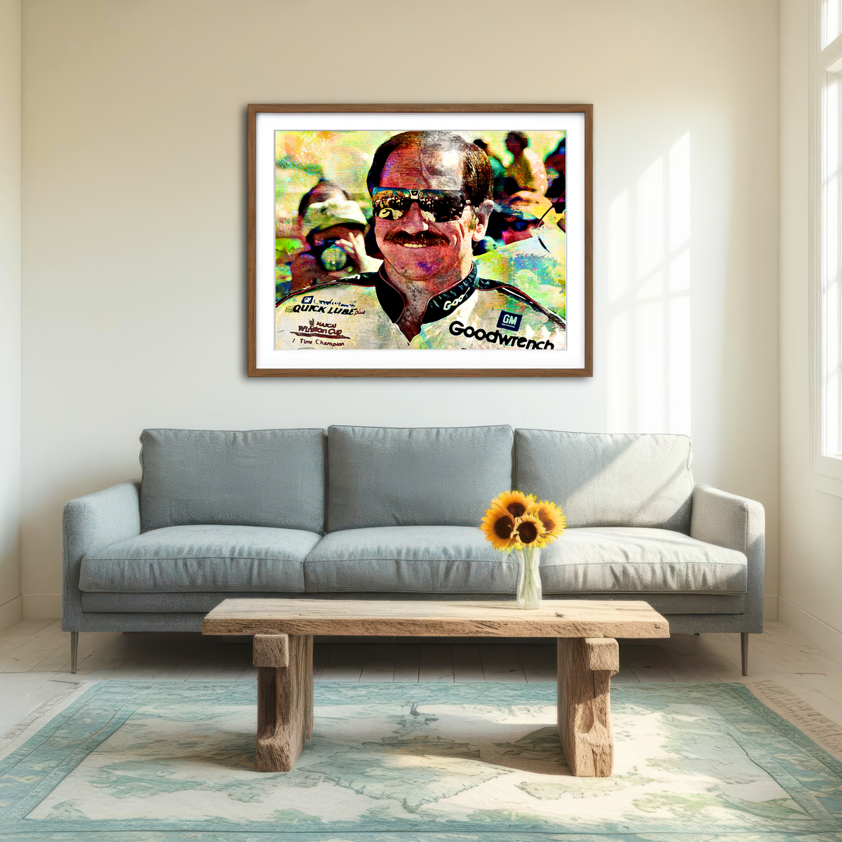 AUTO-MOCKUP ROOM | Earnhardt Wall Art