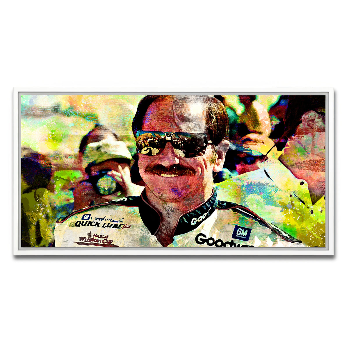 AUTO-MOCKUP WHITE | Earnhardt | 1 Piece | White Framed Canvas | group=2x1