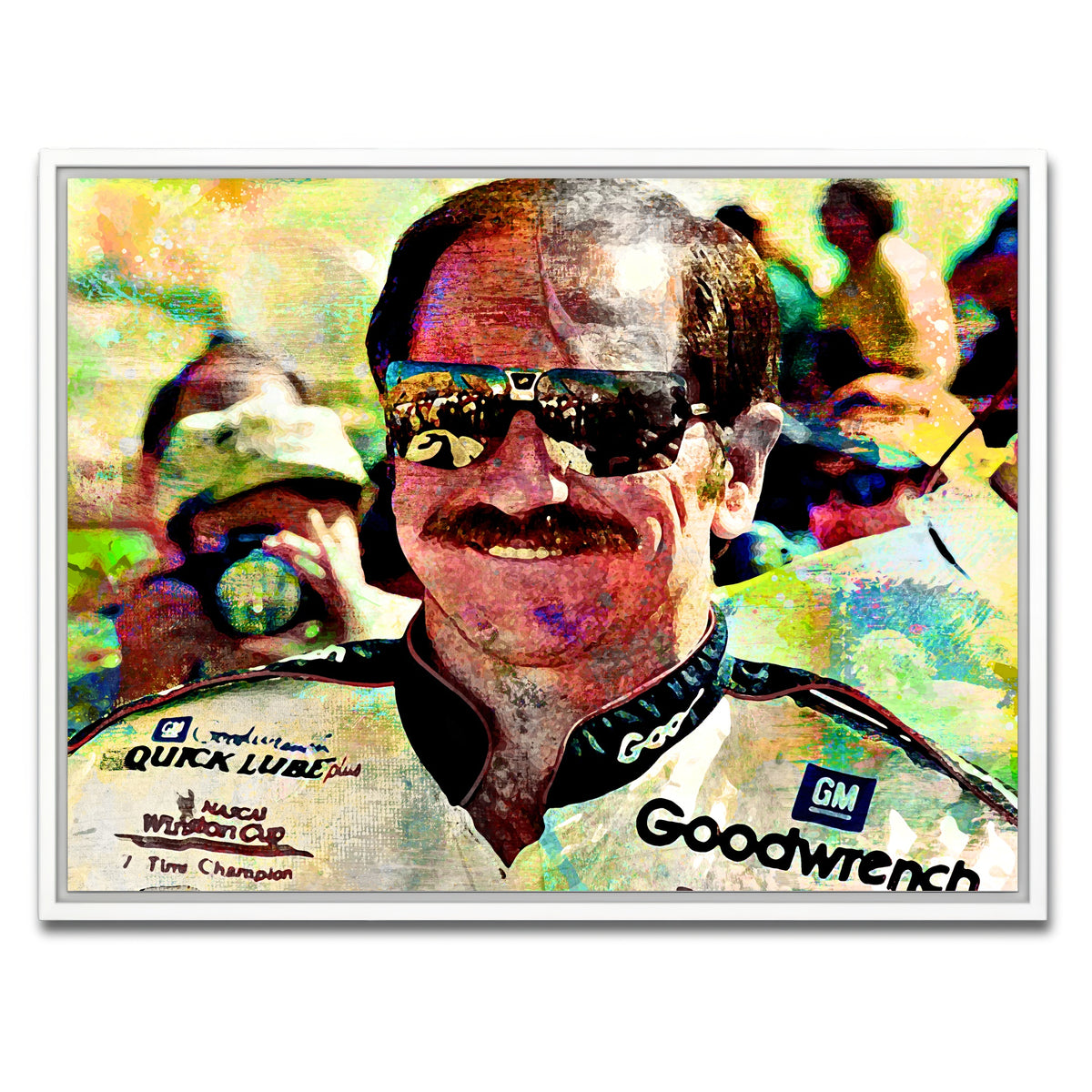 AUTO-MOCKUP WHITE | Earnhardt | 1 Piece | White Framed Canvas | group=4x3