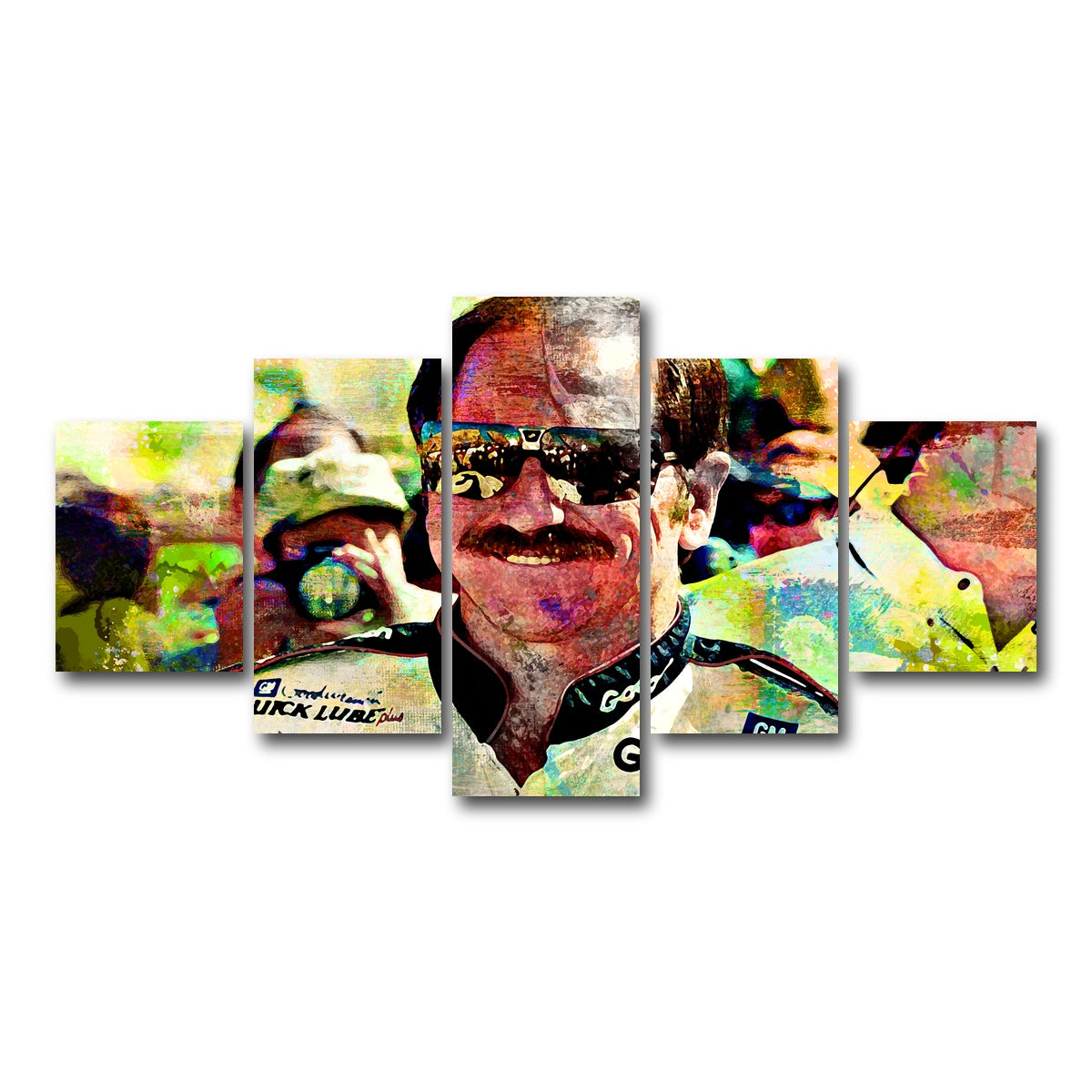 AUTO-MOCKUP WHITE | Earnhardt | 5 Piece | Gallery Wrap Canvas | group=5_short