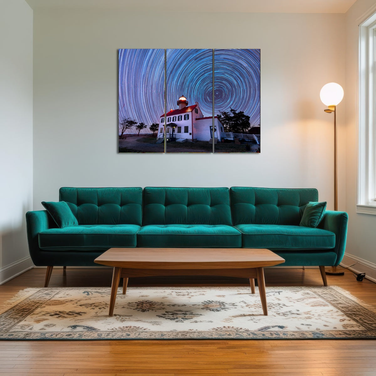 AUTO-MOCKUP ROOM | East Point Lighthouse - Winter Spinnies