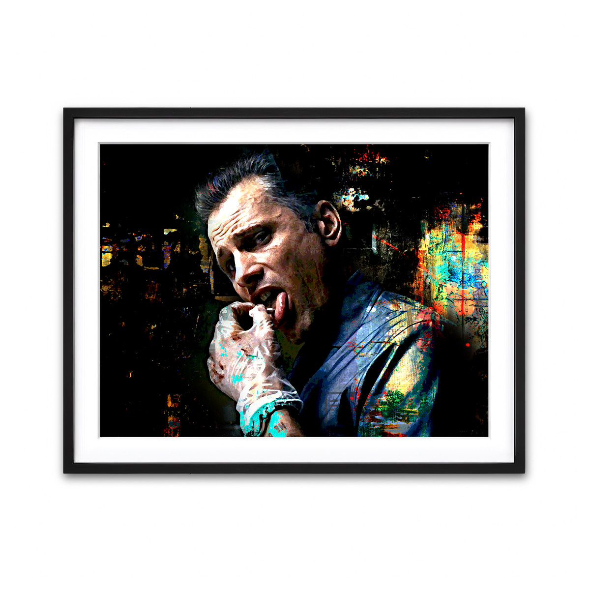 Framed Print 4x3 Black