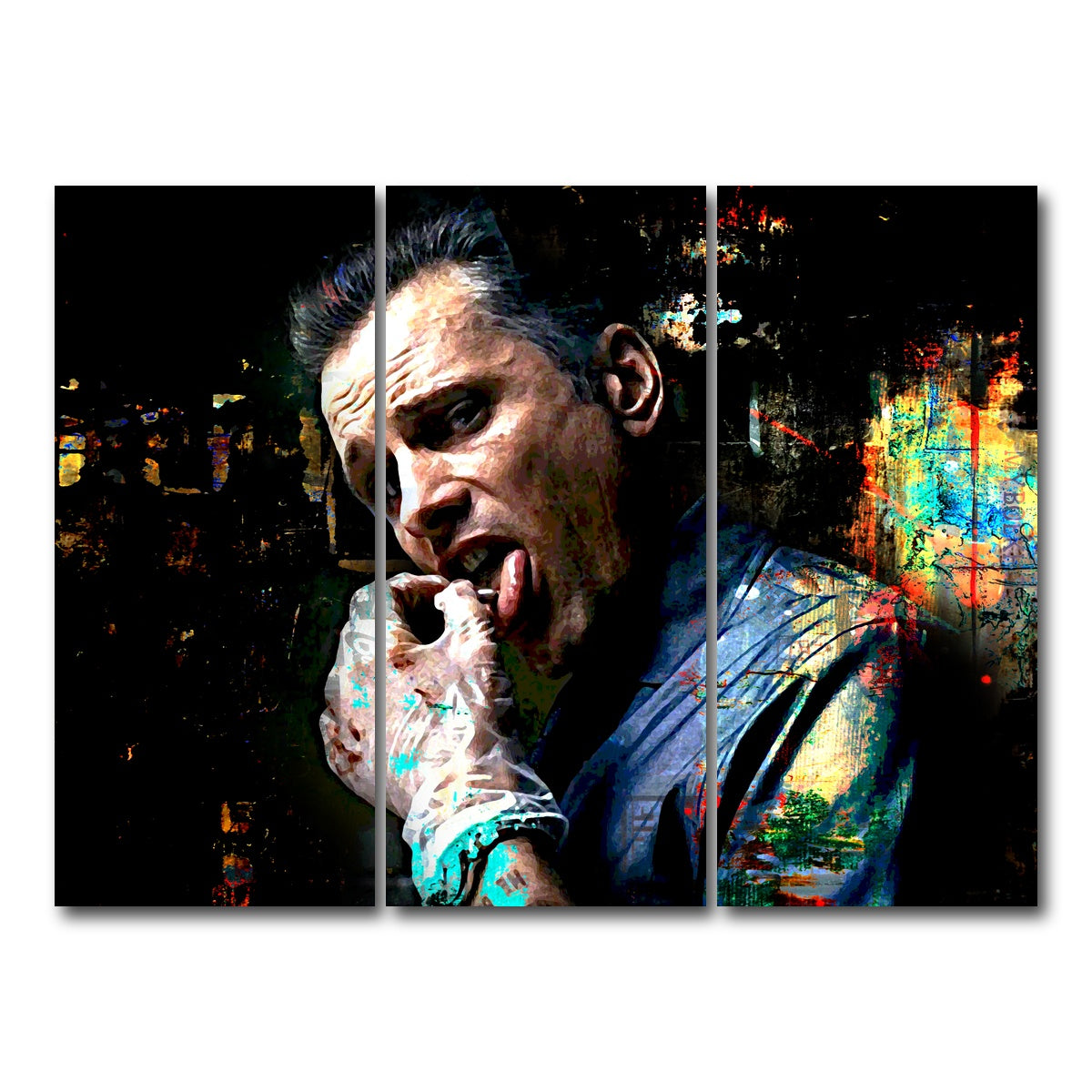 AUTO-MOCKUP WHITE | Eastern Promises Butcher | 3 Piece | Gallery Wrap Canvas | group=8x18