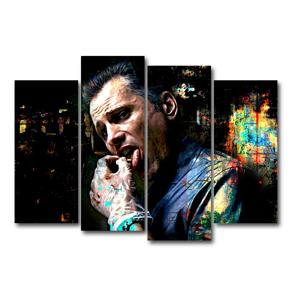 AUTO-MOCKUP WHITE | Eastern Promises Butcher | 4 Piece | Gallery Wrap Canvas | group=4_normal