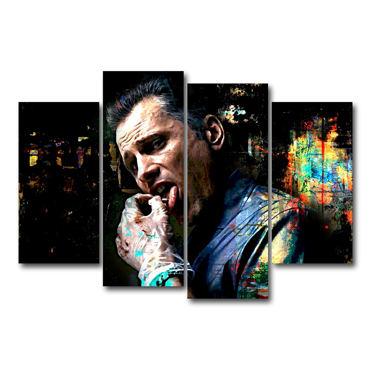 AUTO-MOCKUP WHITE | Eastern Promises Butcher | 4 Piece | Gallery Wrap Canvas | group=4_short