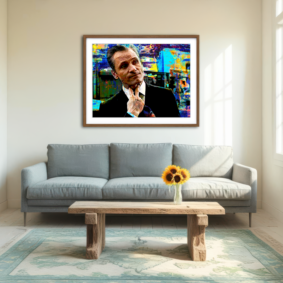 AUTO-MOCKUP ROOM | Eastern Promises Nikolai Wall Art