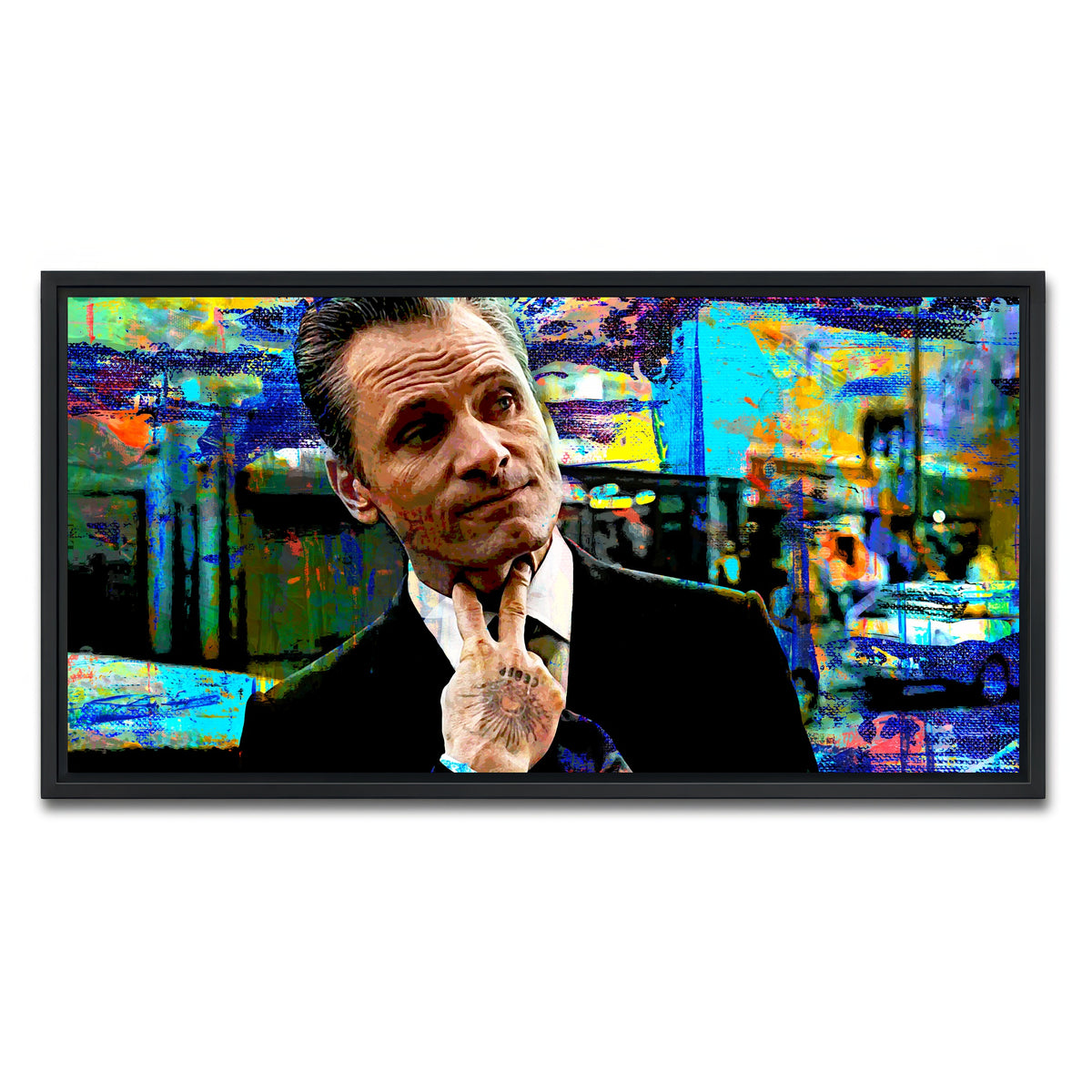AUTO-MOCKUP WHITE | Eastern Promises Nikolai | 1 Piece | Black Framed Canvas | group=2x1
