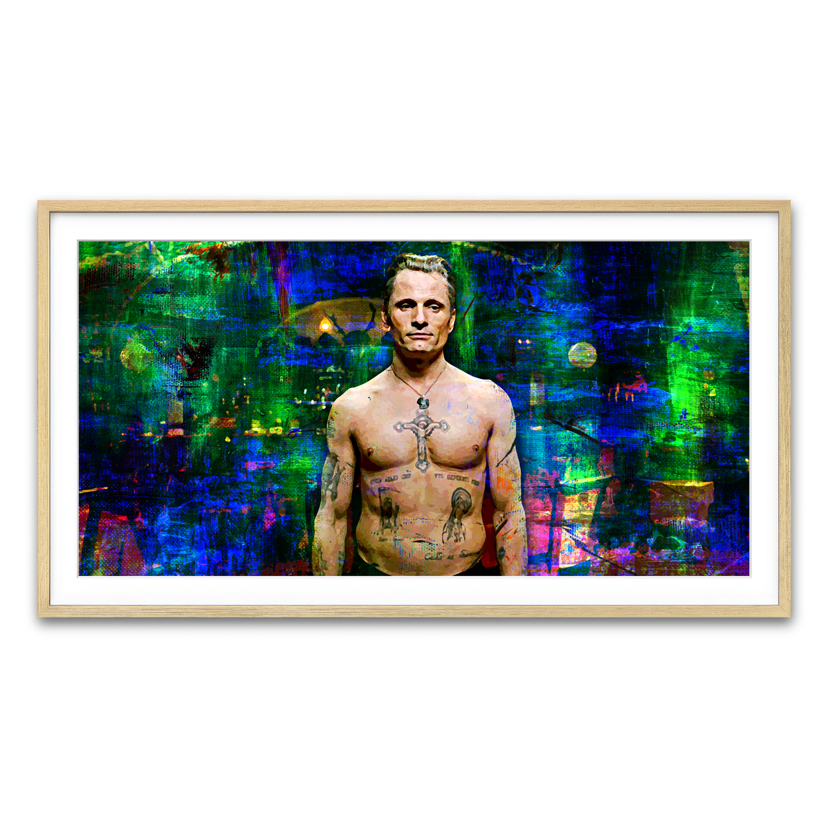 Framed Print 2x1 Natural